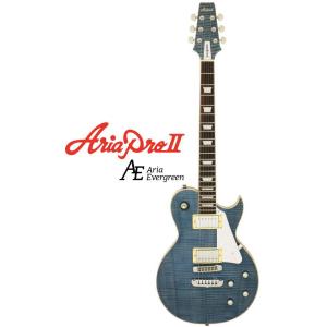 [※お取り寄せ商品] AriaProII PE-AE200 LRBL（Lorelei Blue） Evergreen Series アリア・プロ・II エレキギター｜g-sakai