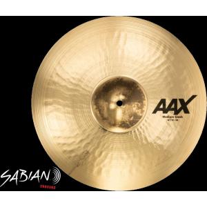 SABIAN AAX-16MC-B Medium Crash 16"(41cm) セイビアン クラッシュ・シンバル AAXシリーズ ミディアム・クラッシュ｜g-sakai