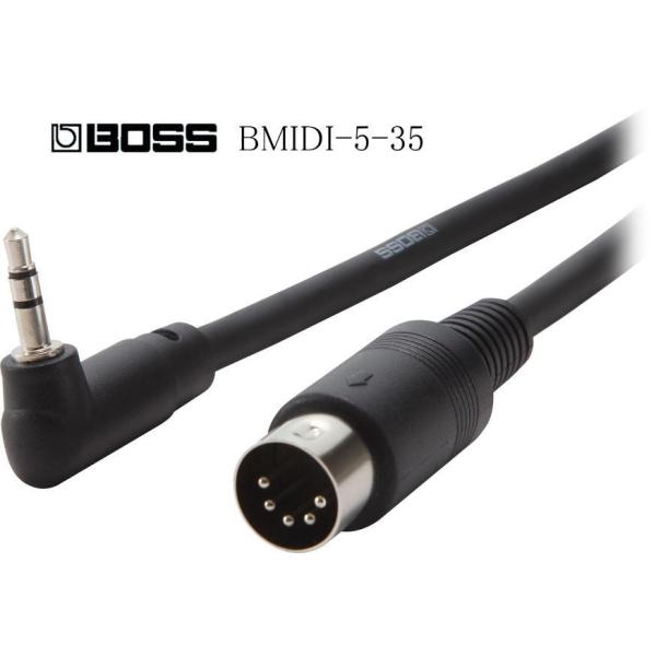 BOSS 【BMIDI-5-35】 TRS/MIDI CABLE ミディ・ケーブル 1.5m