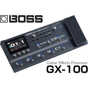 [※お取り寄せ商品] BOSS GX-100 Guitar Effects Processor ボス ギター用 マルチ・エフェクター｜g-sakai