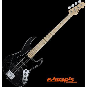 EDWARDS E-AMAZE-AS-4/M Solid Black エドワーズ エレキ・ベース｜g-sakai