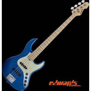 ESP Edwards E-AM-135QM ブラックアクア 《ベース》 : ギター