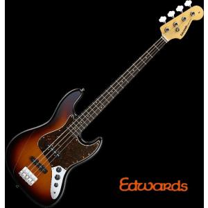 [※お取り寄せ商品] EDWARDS E-JB-105R 【3 Tone Sunburst】 エドワーズ エレキ・ベース｜g-sakai