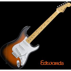[※お取り寄せ商品] EDWARDS E-ST-90ALM 【2 Tone Sunburst】 エドワーズ ストラト・タイプ｜g-sakai