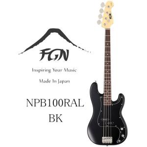 [※お取り寄せ商品] FGN Fujigen NPB100RAL BK (Black) Neo Classic Series フジゲン 富士弦 エレキベース｜g-sakai