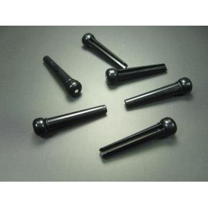 Morris FP-1 Black モーリス フォークギター ブリッジ・ピン