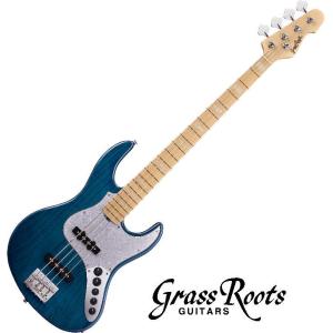 [※お取り寄せ商品] Grass Roots G-AMAZE 【See Thru Blue】 グラス・ルーツ エレキ・ベース｜g-sakai