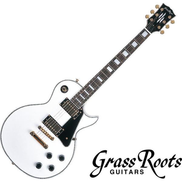 [※お取り寄せ商品] Grass Roots G-LP-CTM White グラス・ルーツ エレキギ...