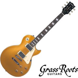 《※入荷しました。 在庫あります。》 Grass Roots G-LP-STD Gold グラス・ルーツ エレキギター ゴールド・トップ｜g-sakai