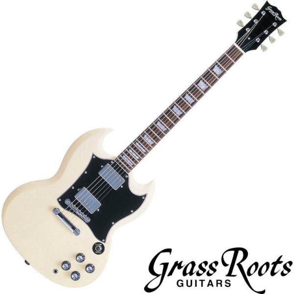 Grass Roots G-SG-STD Vintage White グラス・ルーツ エレキギター ...
