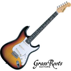 [※お取り寄せ商品] Grass Roots G-ST/R 3 Tone Sunburst グラス・ルーツ エレキギター｜g-sakai