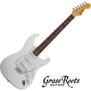 [※お取り寄せ商品] Grass Roots G-ST/R Snow White グラス・ルーツ エレキギター｜g-sakai