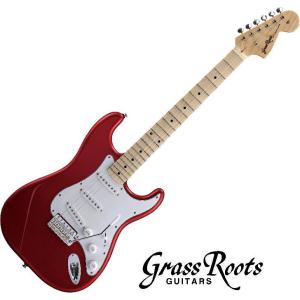 [※お取り寄せ商品] Grass Roots G-ST-SC/M Candy Apple Red グラス・ルーツ エレキギター｜g-sakai