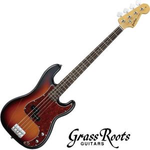 《※入荷しました。 在庫あります。》 Grass Roots G-PB/R 【3 Tone Sunburst】 グラス・ルーツ エレキ・ベース｜g-sakai