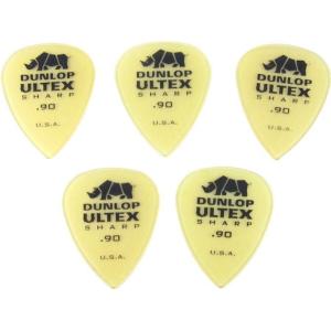JIM DUNLOP Ultex Sharp .90 ジム ダンロップ ピック 5枚セット (アルテックス シャープ 0.90mm)｜楽器屋のSAKAI