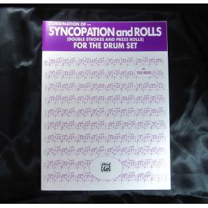 ドラム輸入教則本 SYNCOPATION and ROLLS by Ted Reed /　シンコペーション アンド ロール ≪英語≫｜g-sakai