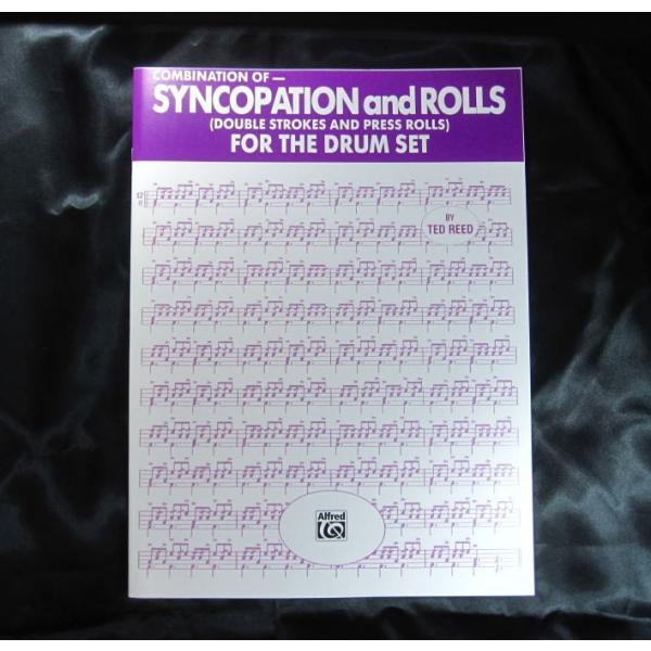 ドラム輸入教則本 SYNCOPATION and ROLLS by Ted Reed /　シンコペー...