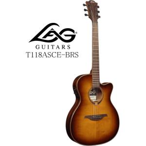 お取り寄せ商品] LAG GUITARS Tramontane 118 T118DCE-BLK ラグ