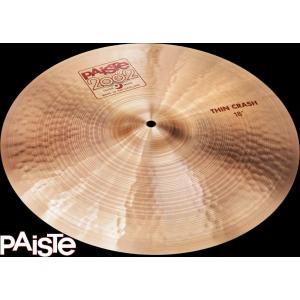 [※お取り寄せ商品] PAISTE 2002 Thin Crash 16"(41cm) パイステ シン・クラッシュ・シンバル 16インチ｜g-sakai