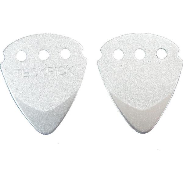JIM DUNLOP TECKPICK ALUMINUM Clear アルミ ピック 2枚セット (...