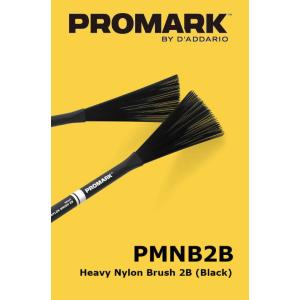 PROMARK PMNB2B Heavy Nylon Brush 2B Black プロ・マーク ヘヴィー ナイロン・ブラシ 2B ブラック｜g-sakai