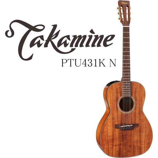 Takamine PTU431K N タカミネ エレアコ・ギター ギグバッグ付属