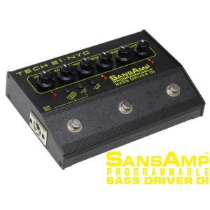 中古品] Tech21 SansAmp PBDR 3ch PROGRAMMABLE BASS DRIVER DI サンズ