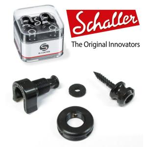 Schaller S-Locks-M BC【Black Chrome】 シャーラー セキュリティ・ロック ストラップ・ロックピン 【ブラック・クローム】正規輸入品｜g-sakai