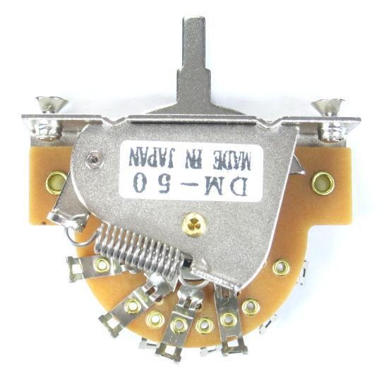 SCUD DM-50S 5WAY SWITCH スカッド レバースイッチ ミリサイズ オープンタイプ...