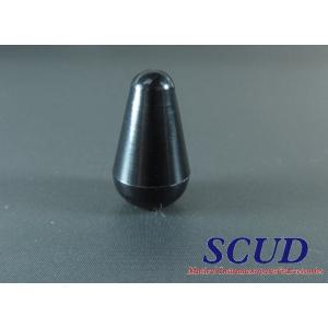 SCUD LB-390 スカッド レバー・スイッチ・ノブ ストラトキャスター・タイプ ブラック ミリ...