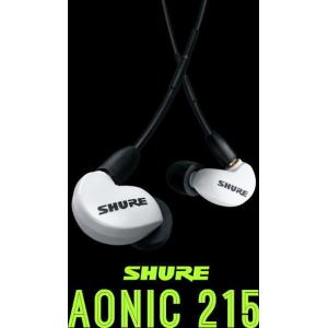 SHURE SE215DYWH＋UNI-A White AONIC 215 Special Edit...