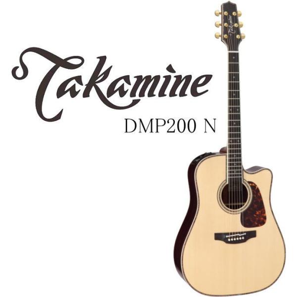 Takamine DMP200 N タカミネ エレアコ・ギター セミハードケース付属