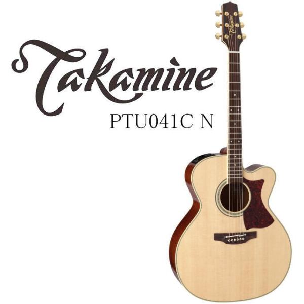 Takamine PTU041C N タカミネ エレアコ・ギター セミハードケース付属