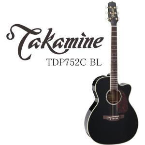 [※お取り寄せ商品] Takamine TDP752C BL タカミネ エレアコ・ギター セミハードケース付属｜g-sakai