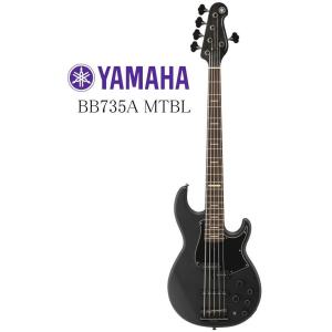 [※お取り寄せ商品] YAMAHA BB735A MTBL ヤマハ エレキベース BB 700シリーズ マットトランスルーセントブラック 5弦ベース｜g-sakai