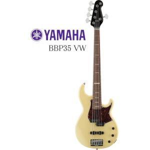 [※お取り寄せ商品] YAMAHA BBP35 VW ヤマハ エレキベース BB PROシリーズ ビンテージホワイト 5弦ベース｜g-sakai