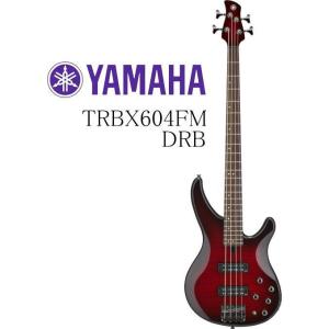 《※入荷しました。 在庫あります。》 YAMAHA TRBX604FM DRB ヤマハ エレキベース TRBX 600シリーズ ダークレッドバースト｜g-sakai