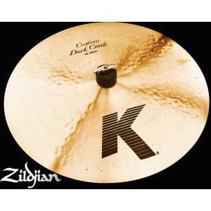 Zildjian K Custom Dark Crash 16"（40cm）［NKZL16CDKC］ ジルジャン Ｋカスタム ダーク・クラッシュ シンバル｜g-sakai