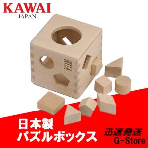 出産祝い 木のおもちゃ 抗菌 パズルボックス 5141-2 : トイ