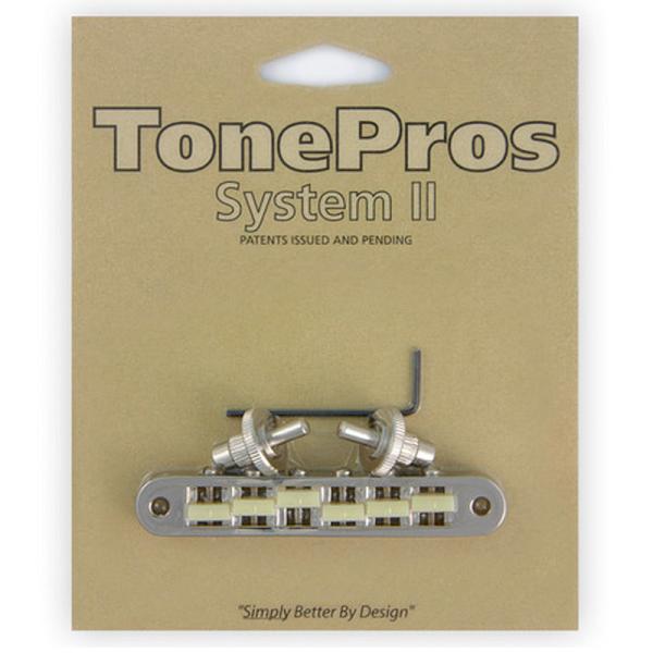 TonePros ブリッジ TP6G-N ニッケル Standard Tuneomatic (sma...