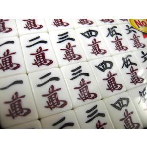 手打ち用麻雀牌 竹+麻雀マット(MJ-MAT)...の詳細画像3