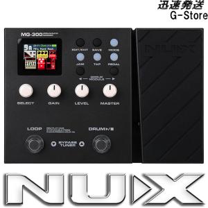 NUX コンパクト マルチエフェクター MG-300 モデリングギタープロセッサー｜g-store1