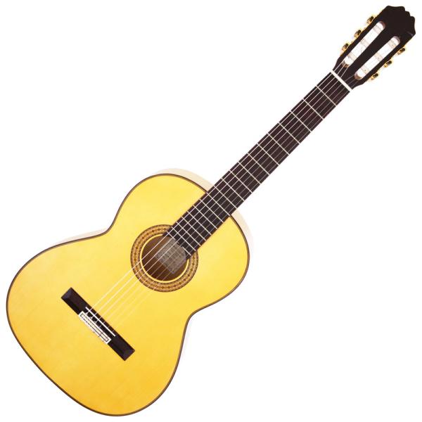 ARIA コンサートフラメンコギター ACE-9F スプルーストップ  ケース付 クラシックギター ...