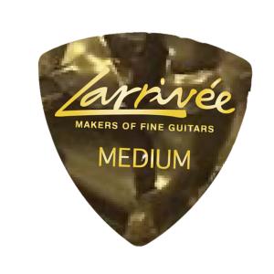 Larrivee ラリビー ピック ブラウン MEDIUM Limited Accessories Pick LV-TR/M BRW 1枚