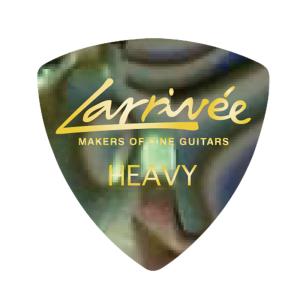 Larrivee ラリビー ピック アバロン HEAVY Limited Accessories Pick LV-TR/H ABL 1枚