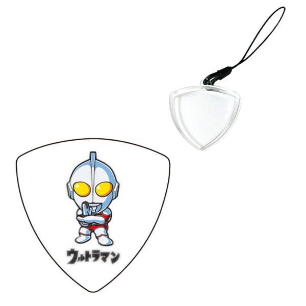 【ハメパチセット】歴代 ウルトラマン ギターピック ウルトラマン ＋ GID トライアングルストラッ...