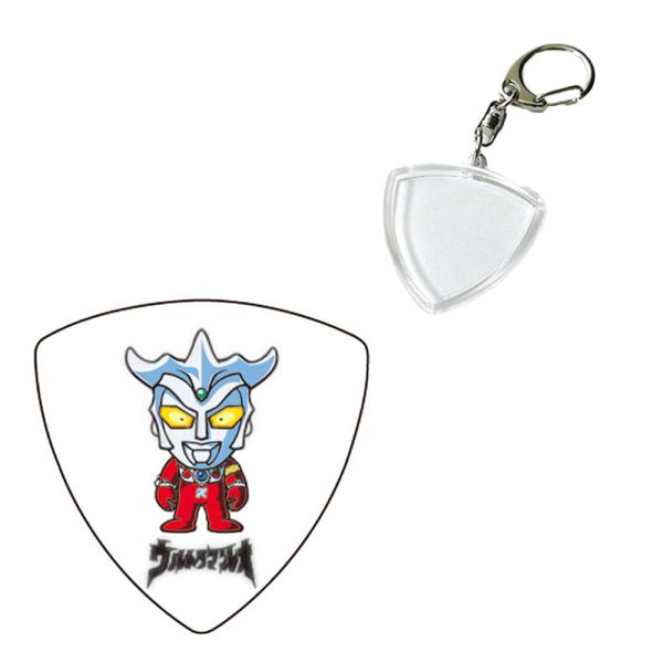 【ハメパチセット】歴代 ウルトラマン ギターピック ウルトラマンレオ ＋ GID トライアングルキー...