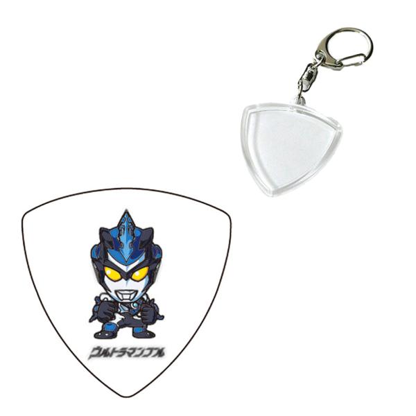 【ハメパチセット】歴代 ウルトラマン ギターピック ウルトラマンブル ＋ GID トライアングルキー...