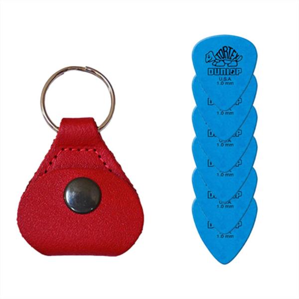 【ピックケース＋ピック6枚セット】Perri's ピックケース RED PICKKEY-6673 +...