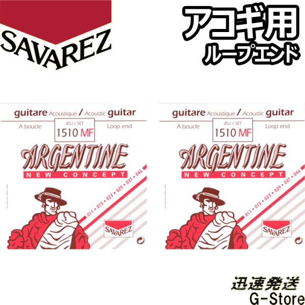 サバレス ジャズギター弦 1510MF×2セット ループエンド Light 11-46 SAVARE...